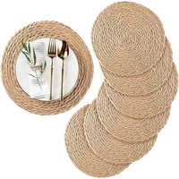 Handwoven Harmony Placemats Eco Chic Braided Mats