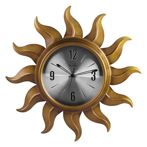 Minimal Line Wall Clock Without Numbers Pleasant Decor