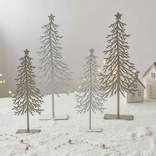 Zodax Metal Decorative Trees