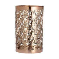 Modern Black Gold Geometric Handmade Hanging Lantern - Color: Golden