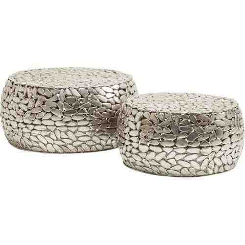 Modern Nordic Design Wood Nesting Coffee Table