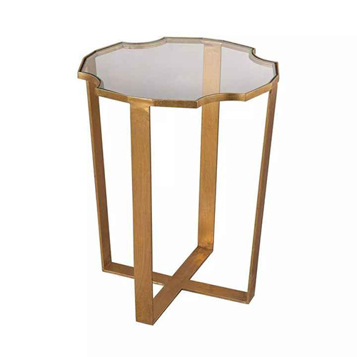 Modern Light Luxury Beige Travertine Stone Coffee Table