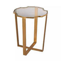 Modern Light Luxury Beige Travertine Stone Coffee Table - Color: Brown