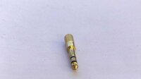 6.35MM TO 3.5 MM JACK GOLDEN