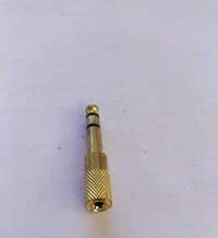6.35MM TO 3.5 MM JACK GOLDEN