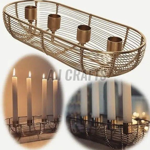 Stainless Steel Candle Holder