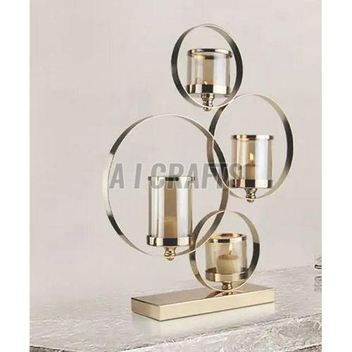 Luxury Brass Candle Holder