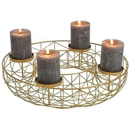 Tea Light Metal Candle Holder