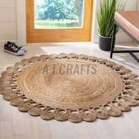 Big Room Jute Rug Mat - Color: Brown