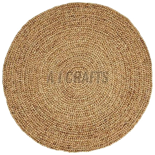 Round Jute Rug Mat