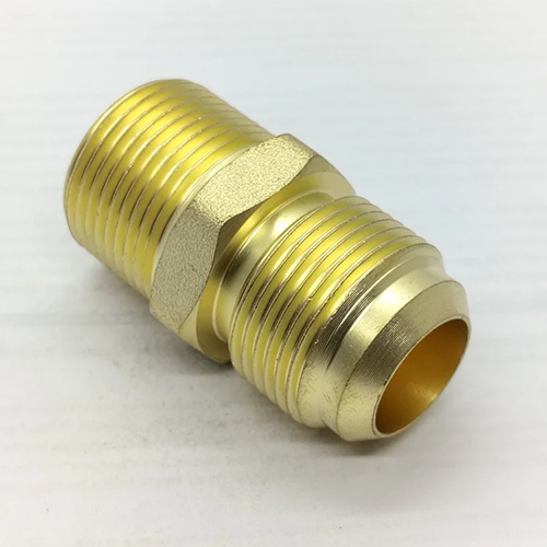 5-8 x 3-4 Inch Npt Brass Flare Adapter