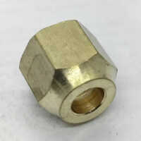 10mm Brass Forged Flare Hex Nut
