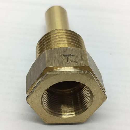 Industrial Brass Sensor Part - Color: Golden
