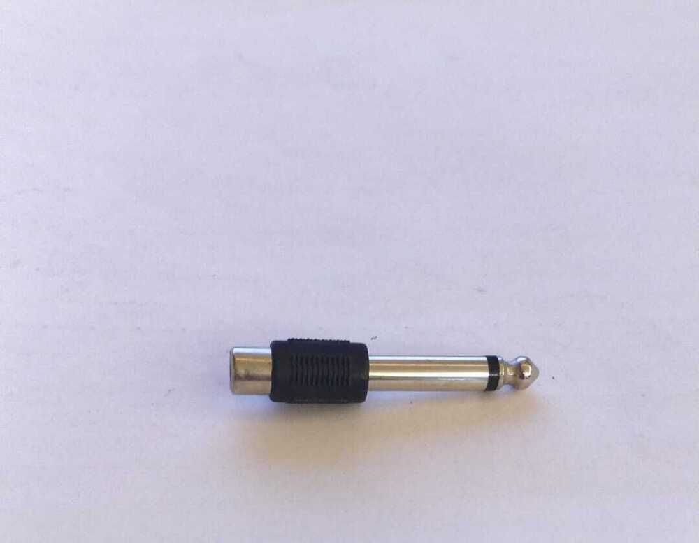 6.35 MM PLUG 1 RCA JACK