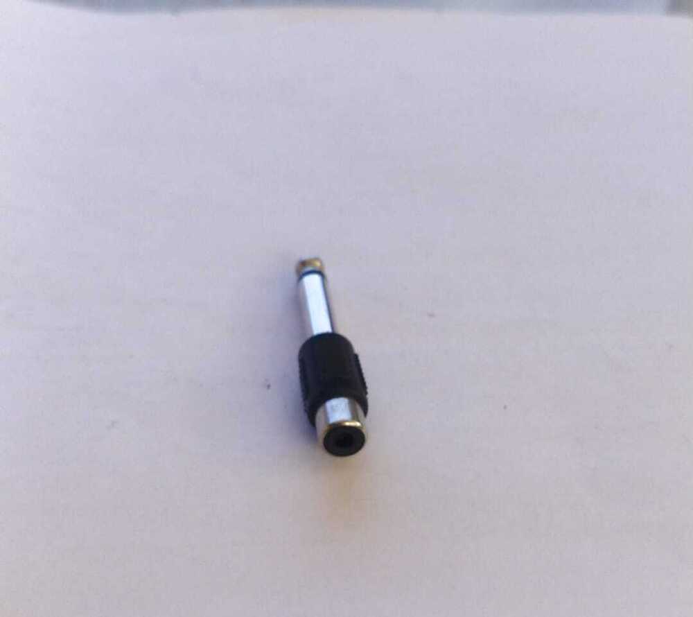 6.35 MM PLUG 1 RCA JACK