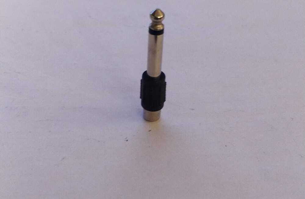 6.35 MM PLUG 1 RCA JACK