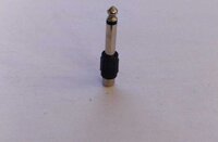6.35 MM PLUG 1 RCA JACK