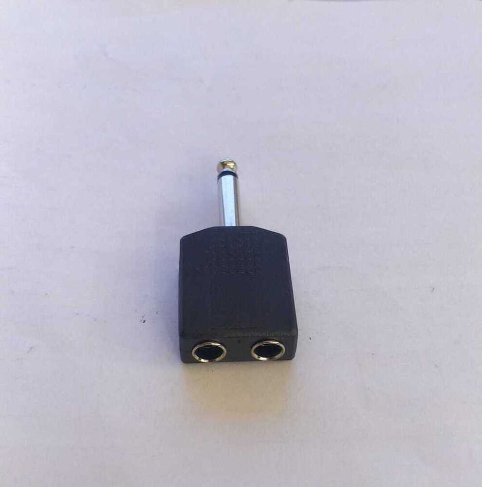 6.35 MM PLUG TO 2 6.35 MM JACK