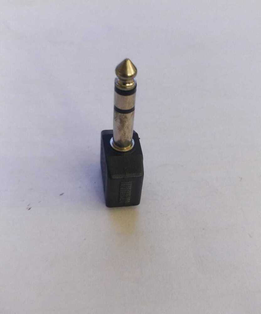 6.35MM STEREO PLUG TO 2 3.5MM JACK