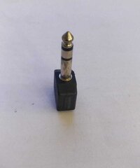 6.35MM STEREO PLUG TO 2 3.5MM JACK