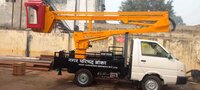 9 Mtr Working Height Sky Lift Mounted On Ashok Leyland Dost Strong