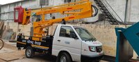 9 Mtr Working Height Sky Lift Mounted on Ashok Leyland Dost Strong