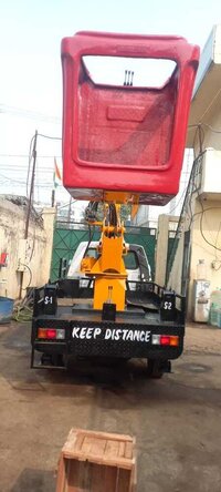 9 Mtr Working Height Sky Lift Mounted on Ashok Leyland Dost Strong