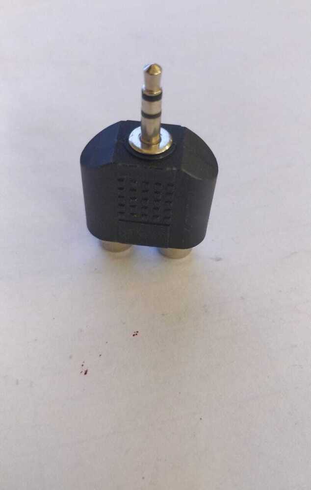 3.5 MM Stereo Pin 2 RCA Jack