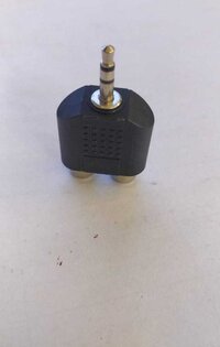 3.5MM STEREO PLUG TO 2 RCA JACK