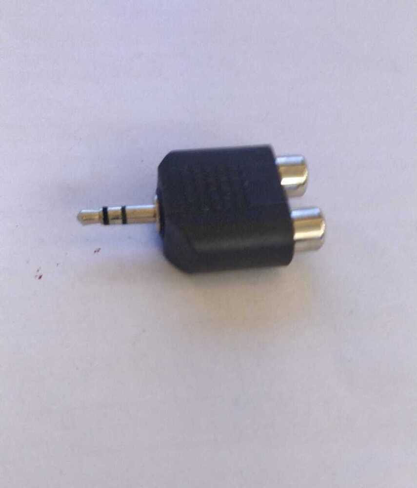 3.5 MM Stereo Pin 2 RCA Jack