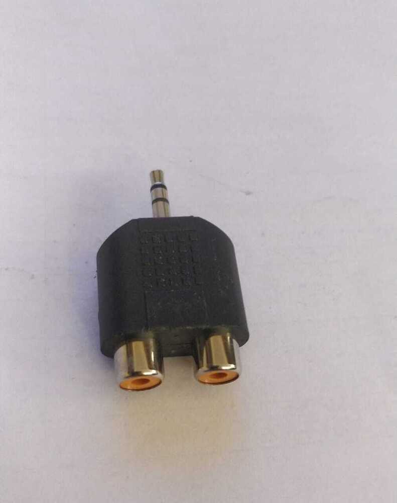 3.5 MM Stereo Pin 2 RCA Jack