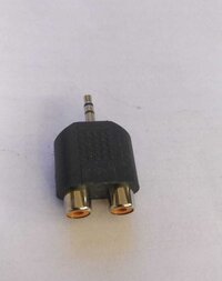 3.5MM STEREO PLUG TO 2 RCA JACK