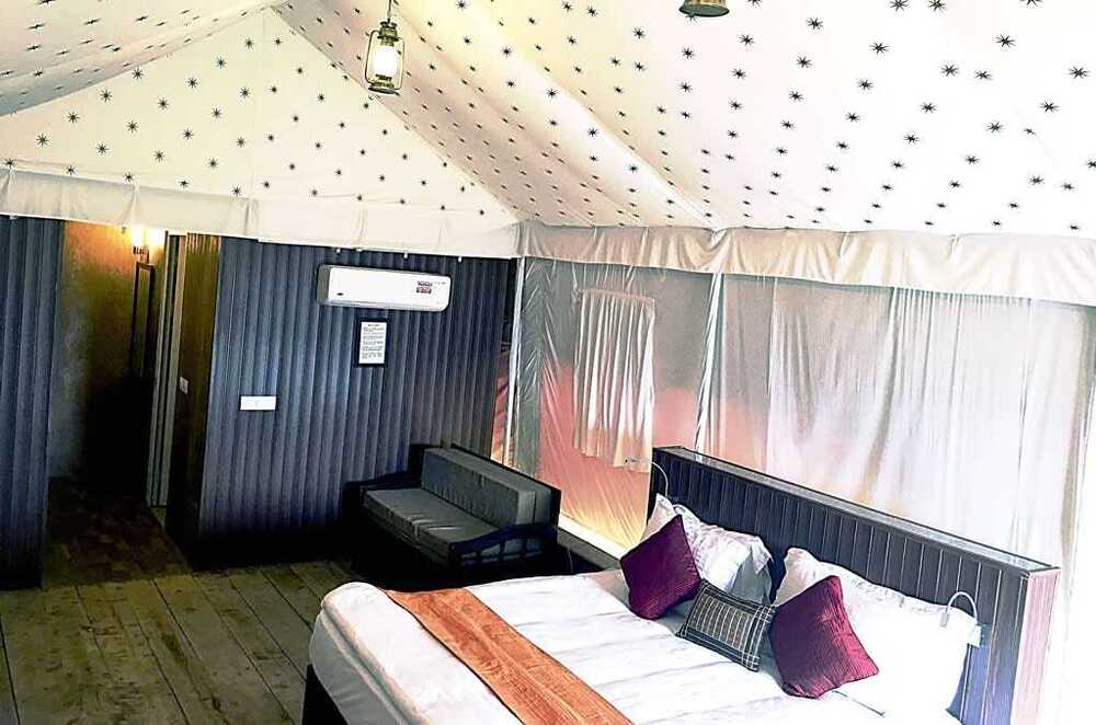 Resort Tents India - Color: Off White