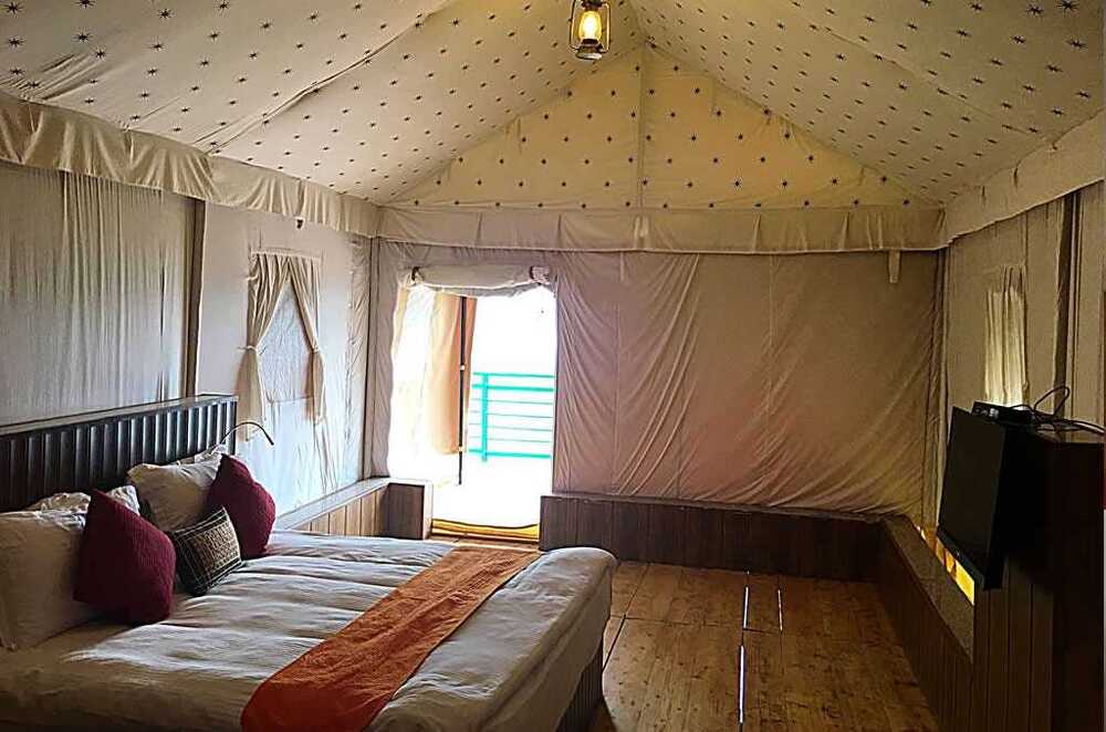 Resort Tents India - Color: Off White