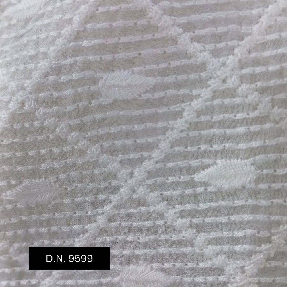 Georgette Schiffli Embroidery Fabric for Sherwani