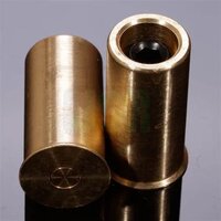 Phosphor Bronze Bush - Polished Finish, Diameter >4 Inch | Industrial Use, Golden Color, Durable Phosphor Bronze Material
