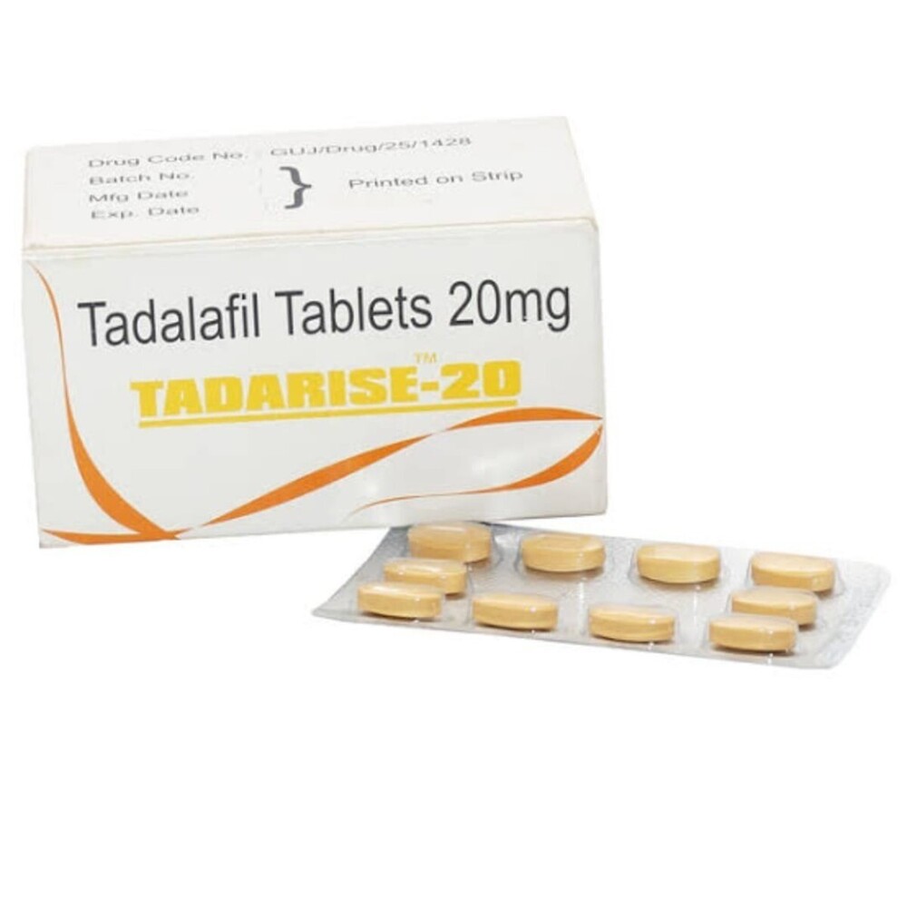 Tadarise 20 Mg - Ingredients: Tadalafil