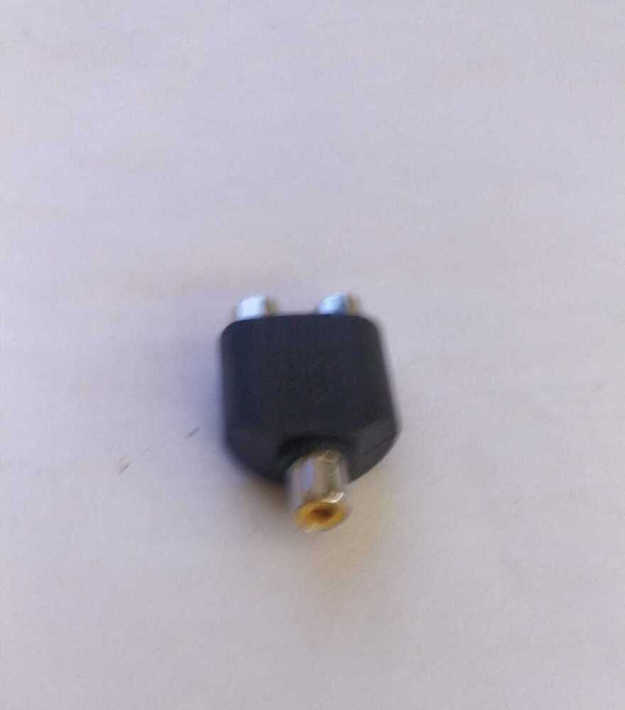 RCA JACK TO 2 RCA JACK
