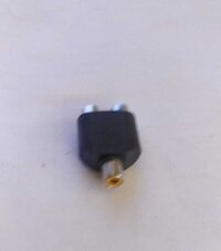 RCA JACK TO 2 RCA JACK