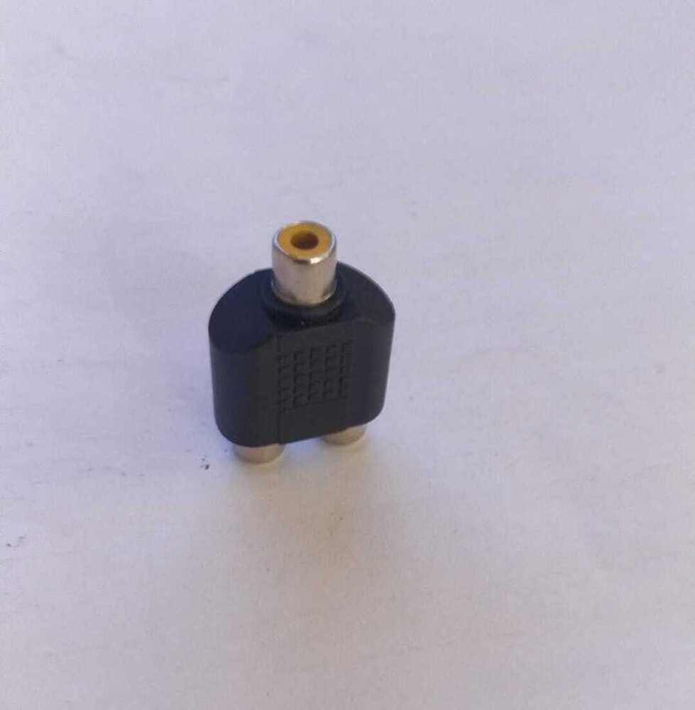 RCA JACK TO 2 RCA JACK