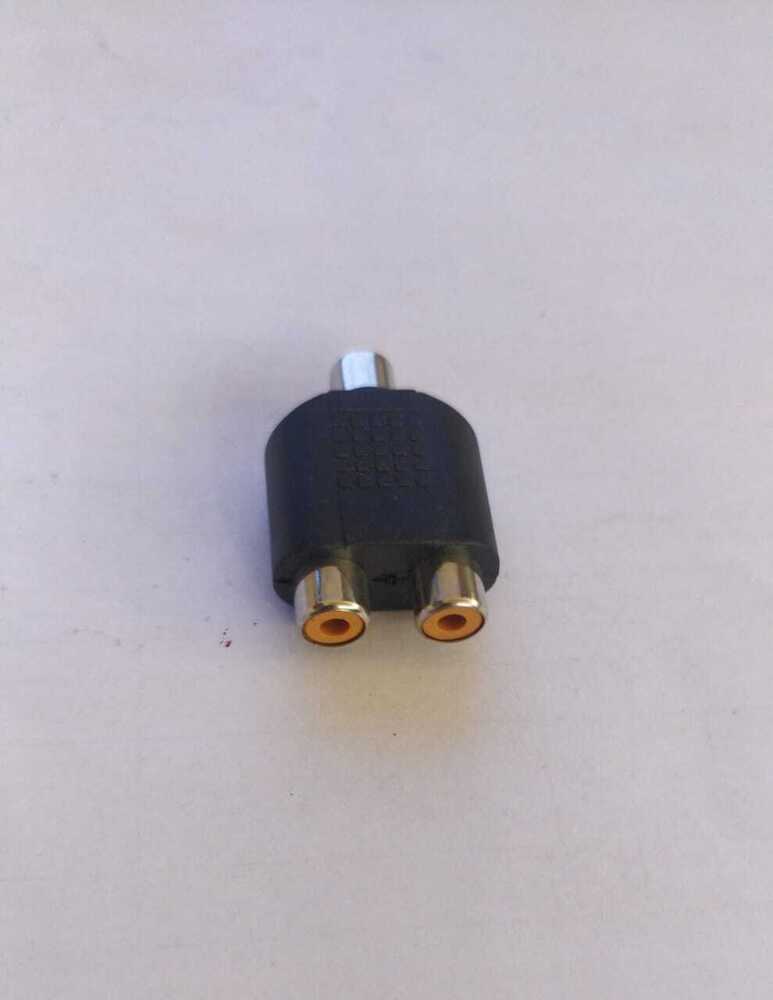 RCA JACK TO 2 RCA JACK