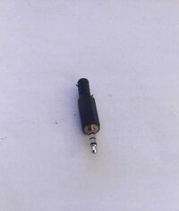 3.5 MM STEREO PIN 4 CUT PLASITIC CAP