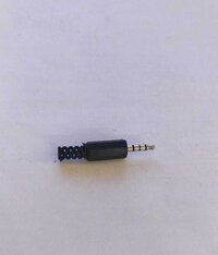 3.5 MM STEREO PIN 4 CUT PLASITIC CAP
