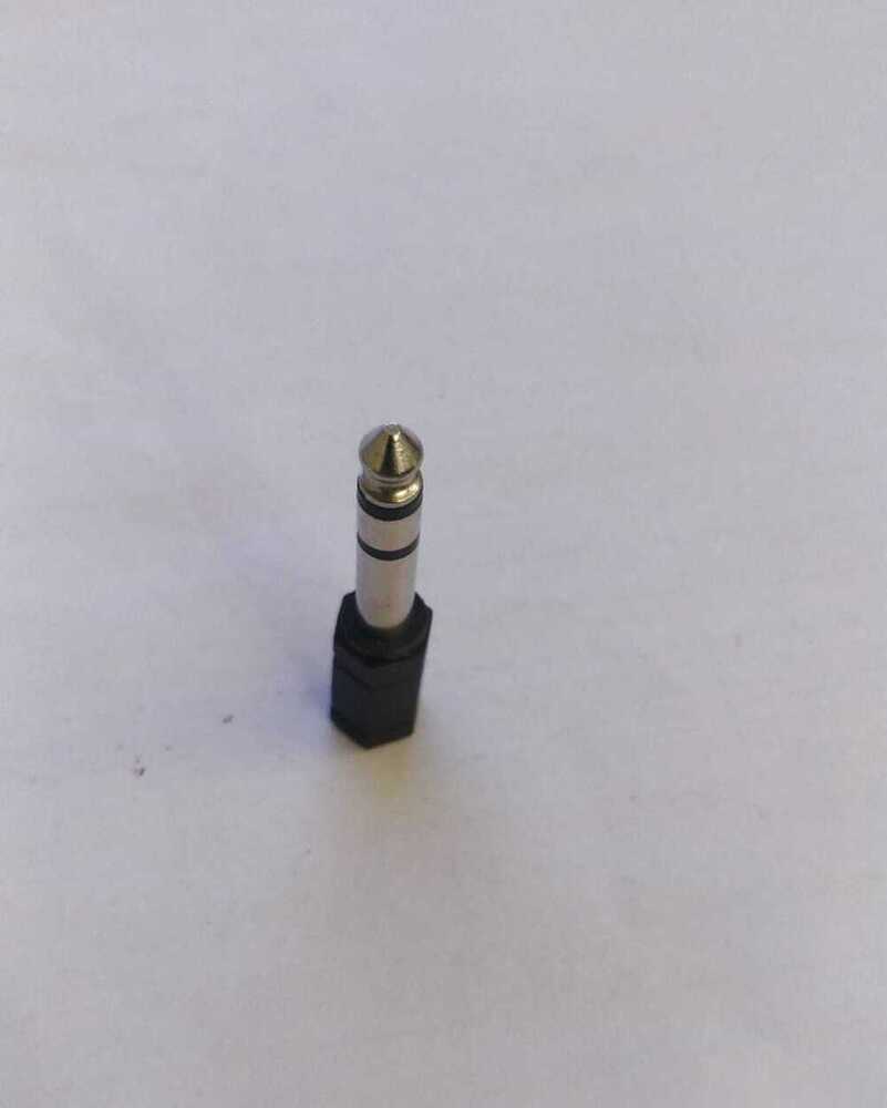 6.35MM STEREO PLUG TO 3.5 MM STEREO JACK