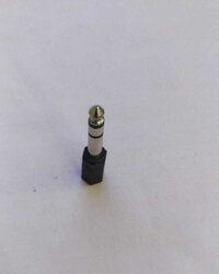 6.35MM STEREO PLUG TO 3.5 MM STEREO JACK