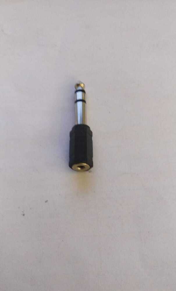 6.35MM STEREO PLUG TO 3.5 MM STEREO JACK