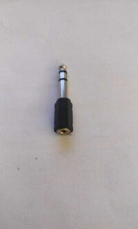 6.35MM STEREO PLUG TO 3.5 MM STEREO JACK