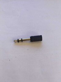6.35MM STEREO PLUG TO 3.5 MM STEREO JACK