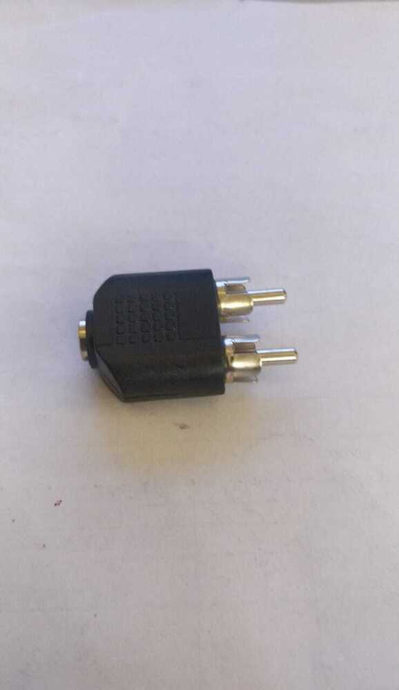 3.5mm Audio Stereo Jack Female To 2 RCA Male