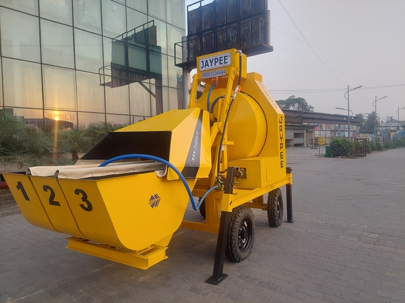 REVERSE DRUM CONCRETE MIXER